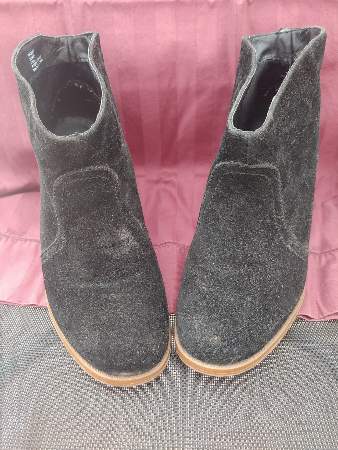 Black Suede Ankle Boots