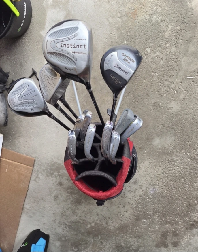 Nice golf clubs with stroller - photo 2
