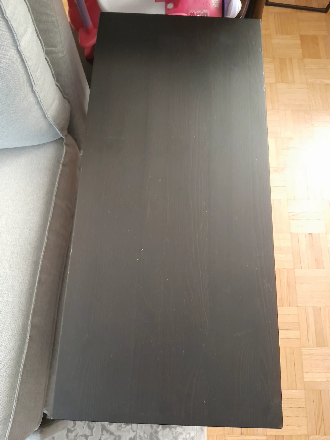 Black Coffee Table with Lower Shelf - photo 4