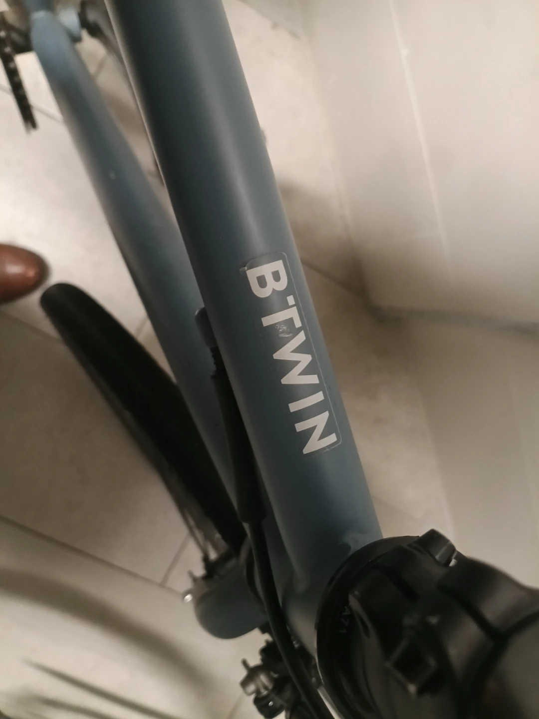 B'TWIN City Bike Single Speed with one BREV rim - photo 2