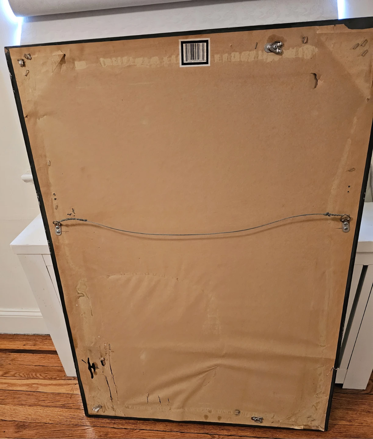 Large ornate vintage mirror - photo 4