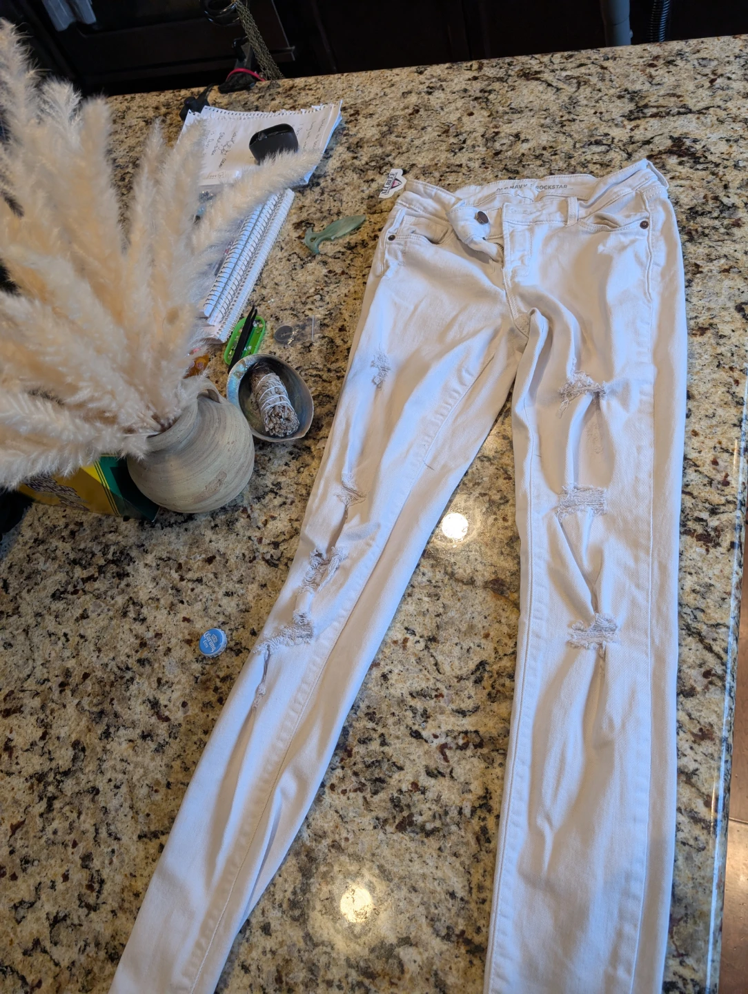 Garage Denim Ripped Jeans