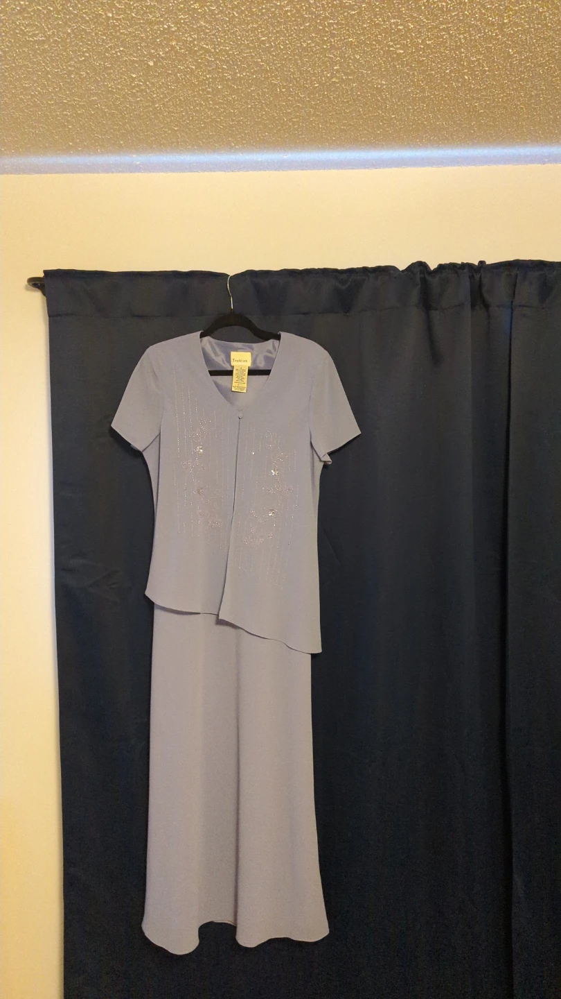 Light Purple Beaded Dress Mother of the Bride