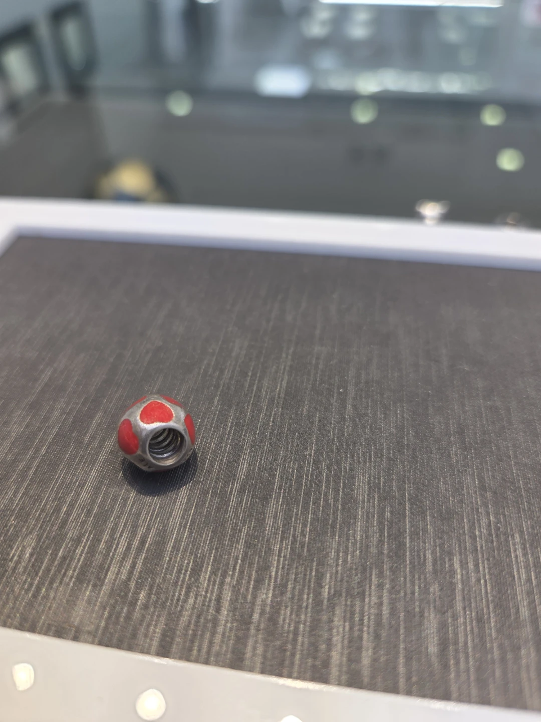 Red Heart Charm Bead