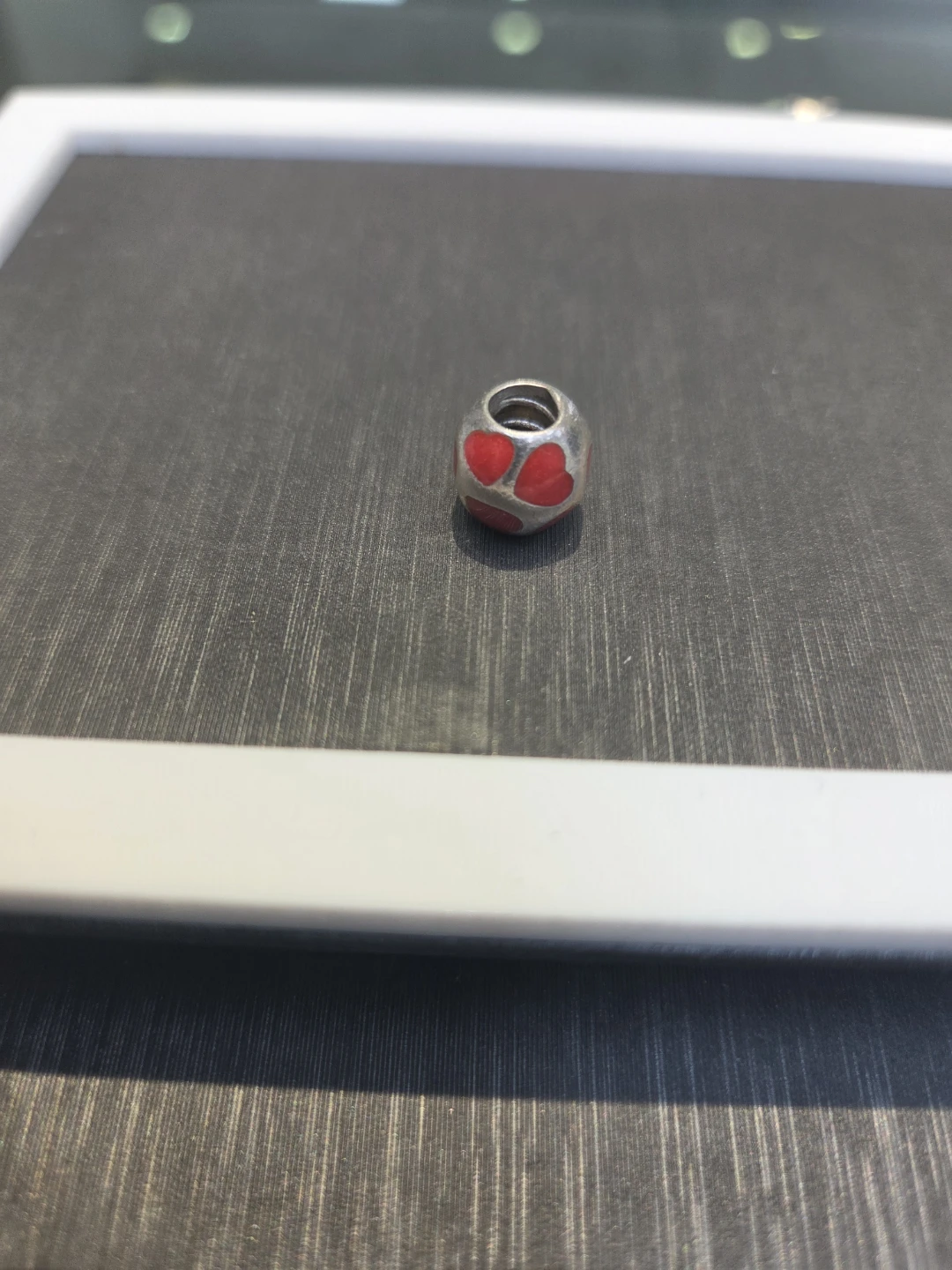 Red Heart Charm Bead - photo 2
