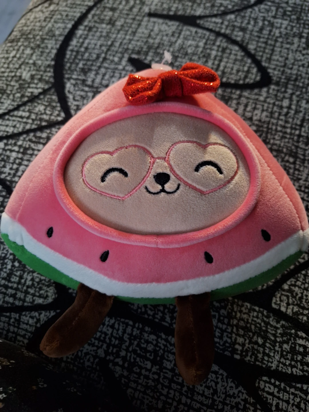 Watermelon Sloth Plush Toy