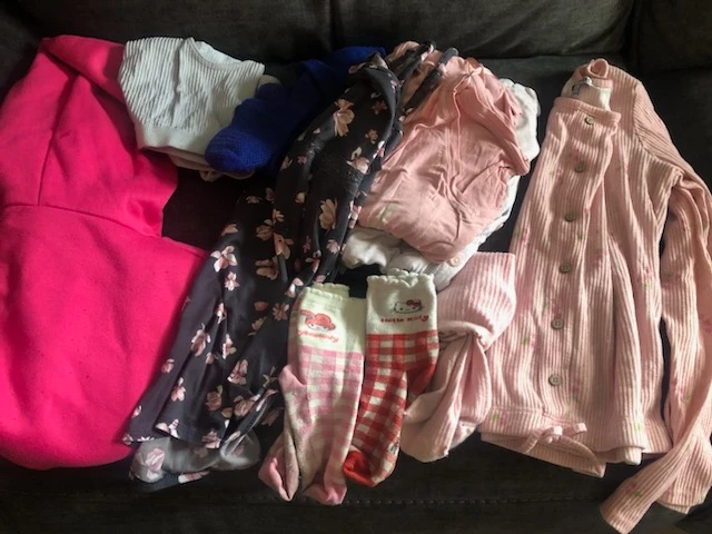 Clothing Bundle - Assorted PJS sizes ladies medium, Socks