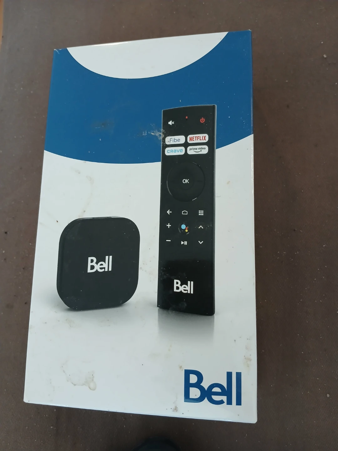 Bell Fibe TV Box and Remote