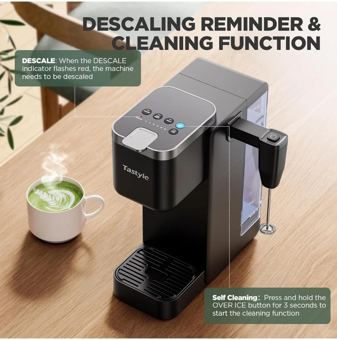 Tastyle Coffee Maker Brew Pods & Grounds