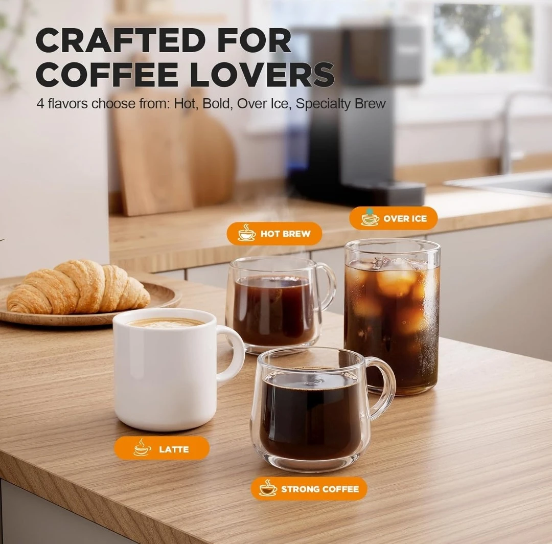 Tastyle Coffee Maker Brew Pods & Grounds - photo 3
