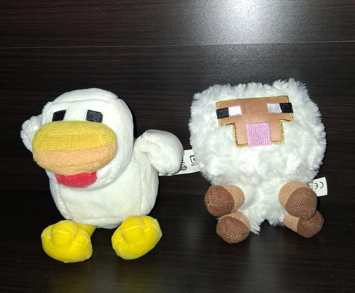 Minecraft Plush Toys - Chicken and Sheep