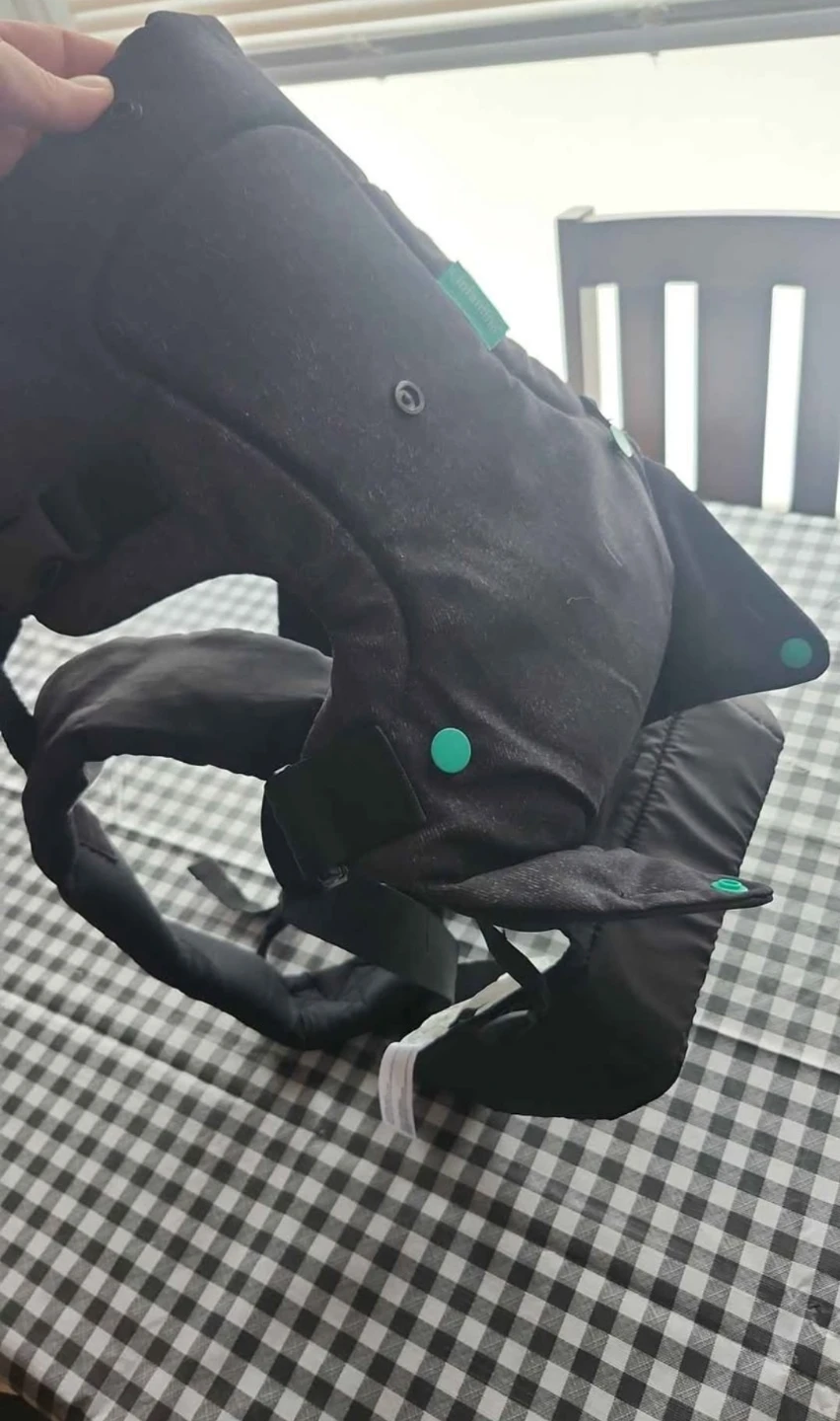 Infantino Flip Advanced 4-in-1 Baby Carrier - Black Denim - photo 2