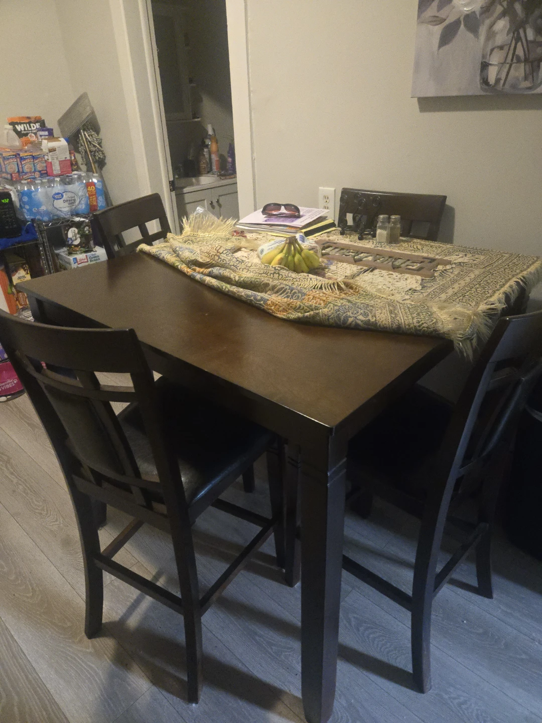 Dining Table Set with 4 Chairs - photo 2