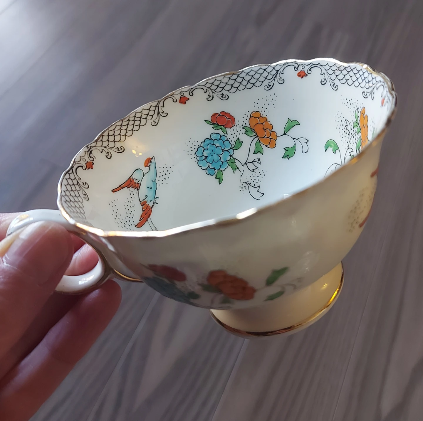 Bone china cups, saucers, plates - photo 2