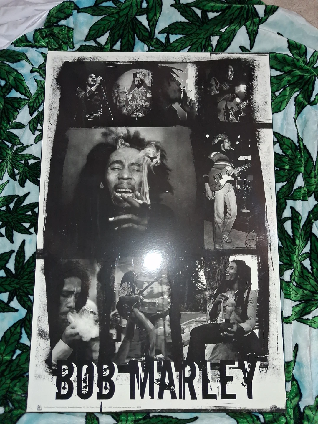 Bob Marley Collage Poster