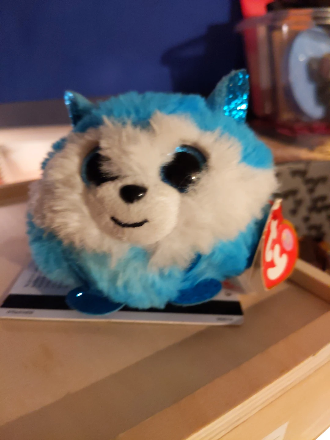 Ty prince Beanie Boos Blue Fluffy Plush Toy