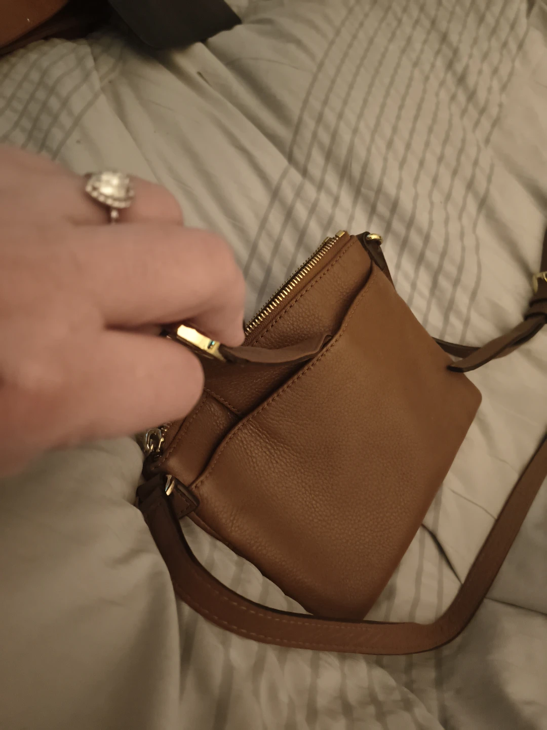 Michael Kors Brown Leather Crossbody Bag - photo 4