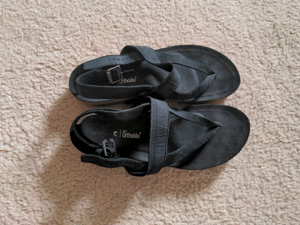 Timberland Black Women's Sandals Size 10