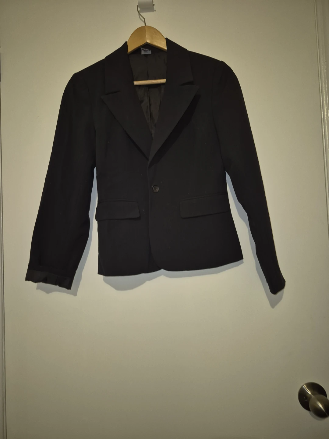 Black Petite Blazer Size 6