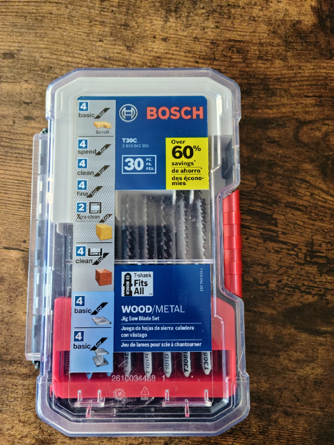 Bosch T30C Jig Saw Blade Set - Wood/Metal - 30 Pc - photo 4
