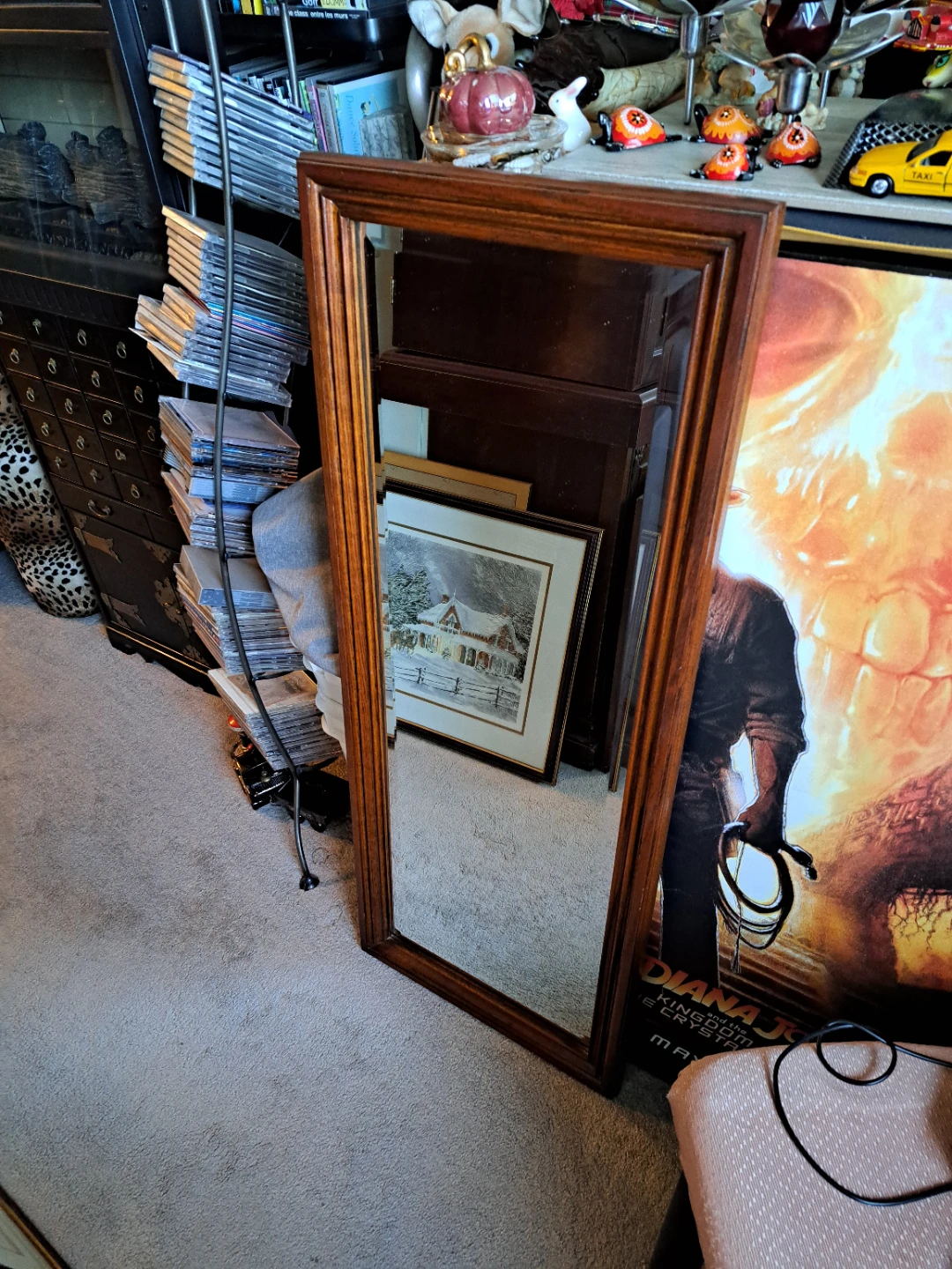Wooden Framed Mirror