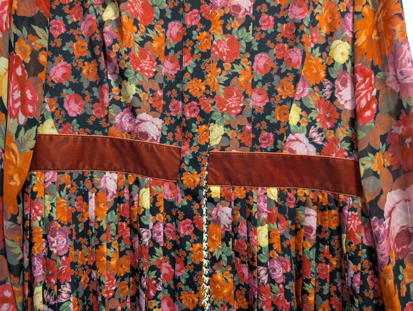 MAX&Co. Floral Print Long Sleeve Dress - photo 3