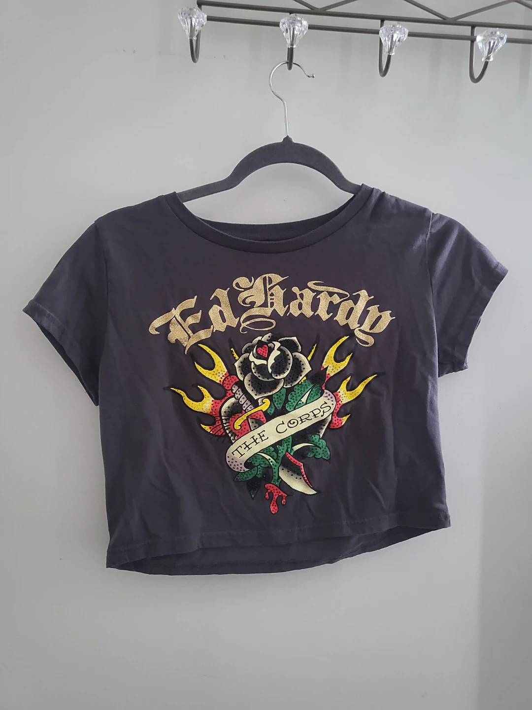 Ed Hardy Cropped T-Shirt