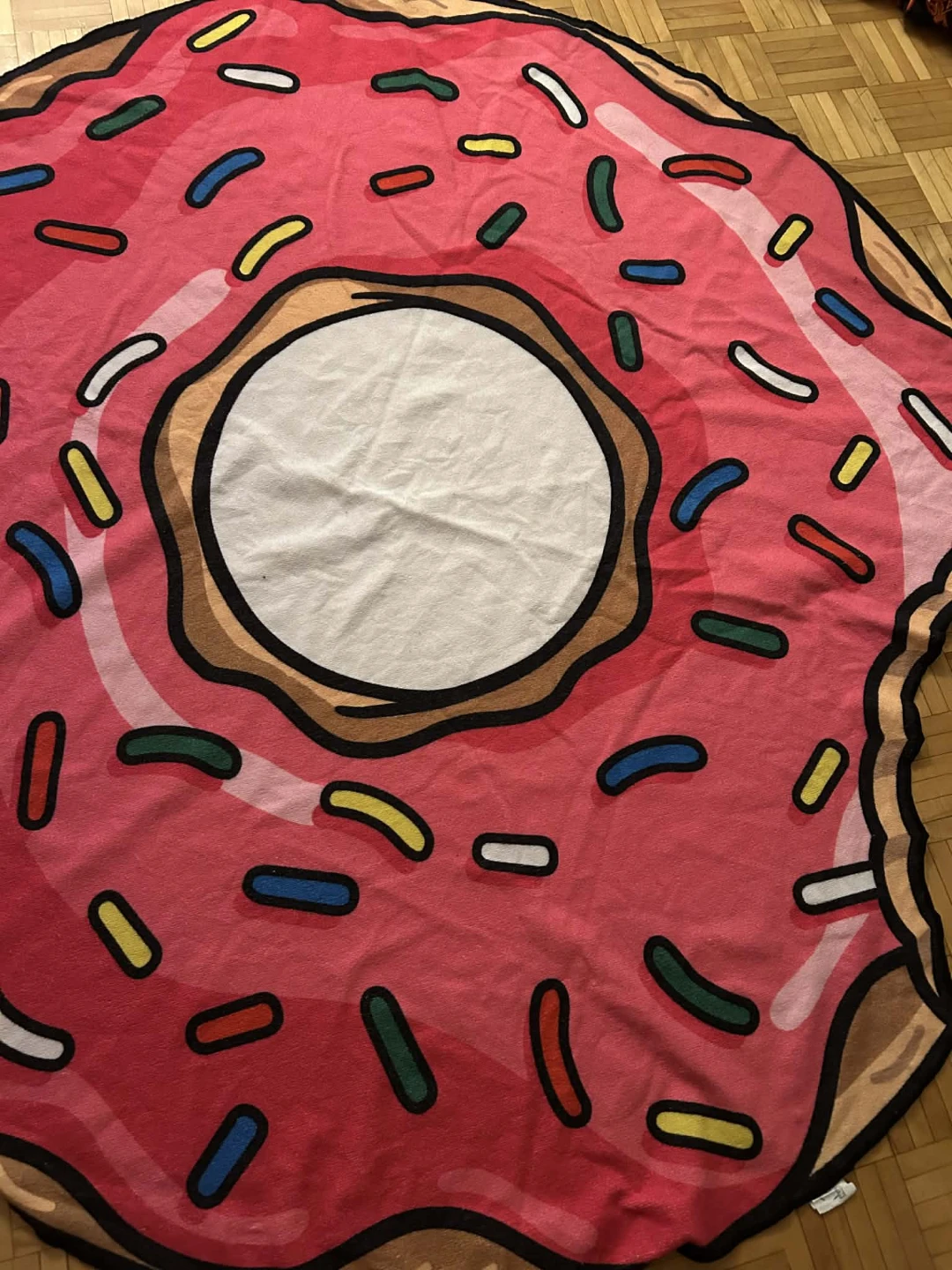 Donut Shaped Round Beach Towel - photo 3