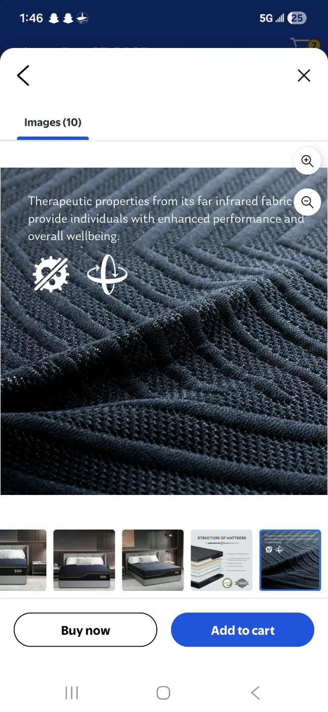 EGO Mattress with Graphene Technology Cover - photo 3