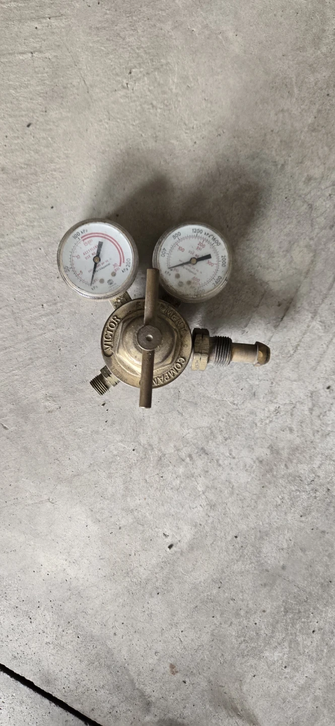 Victor Heavy Duty Acetylene Regulator