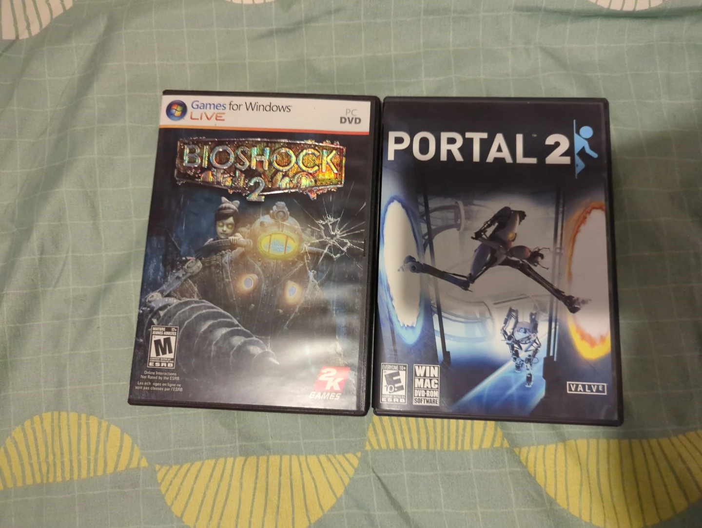 Bioshock 2 and Portal 2 PC Games