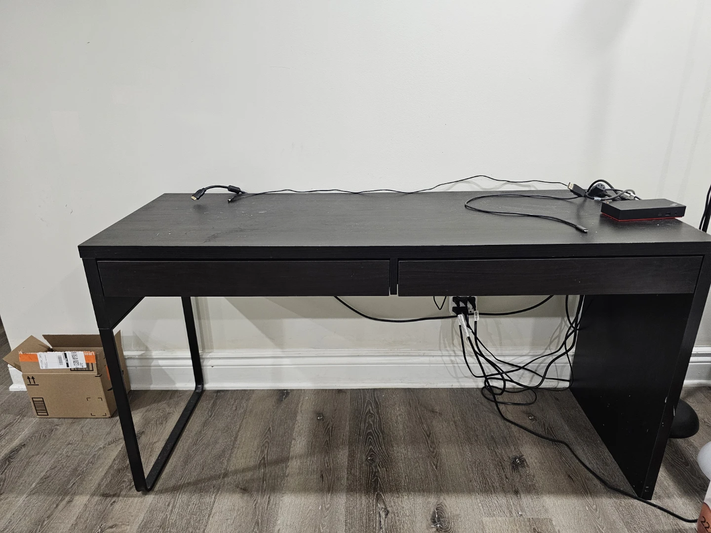 IKEA MICKE Desk - Black-Brown - photo 3