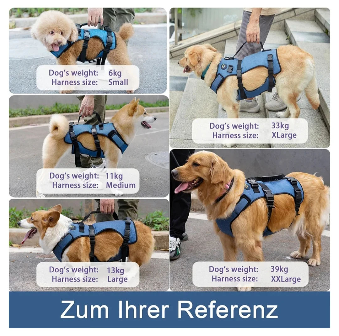 COODEO Mobility Aid Dog Harness - Breathable Rehabilitation .... - photo 3