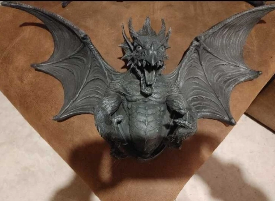 Vengeance the Dragon Wall Sculpture
