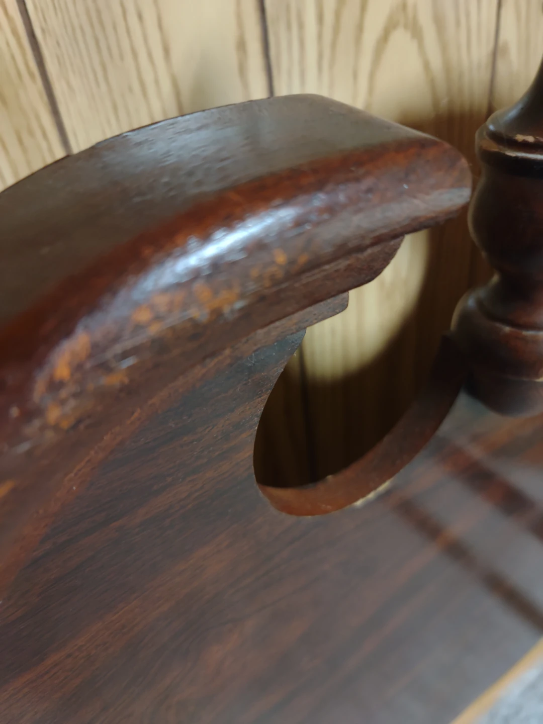 Twin Cherry Veneer bed - photo 4