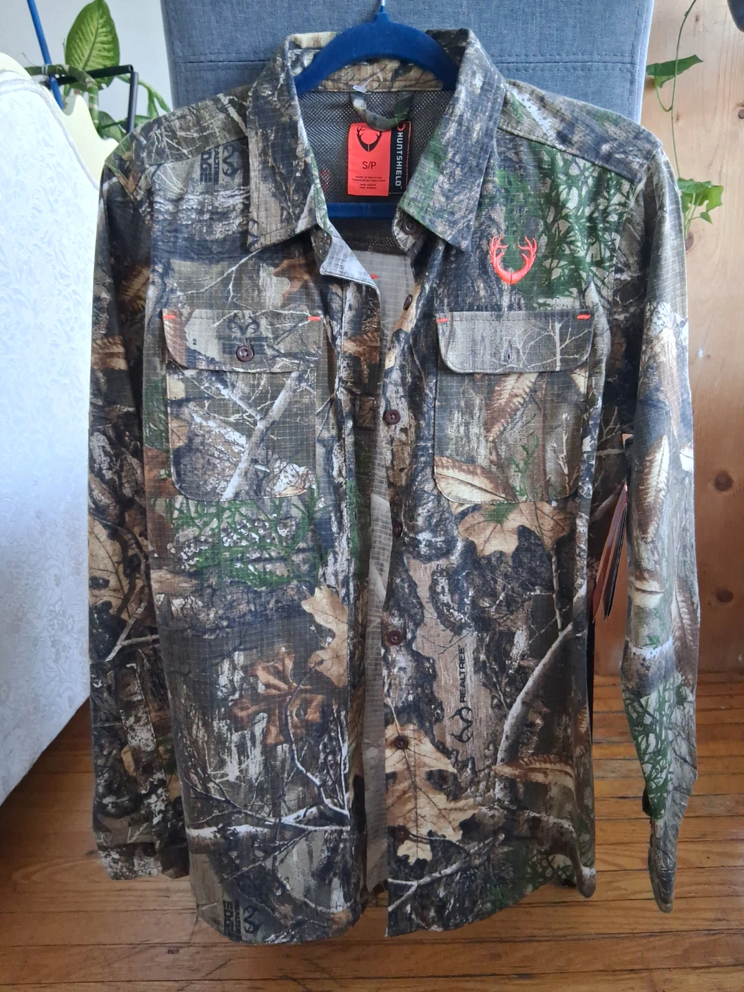 Huntshield Camo Button-Up Shirt