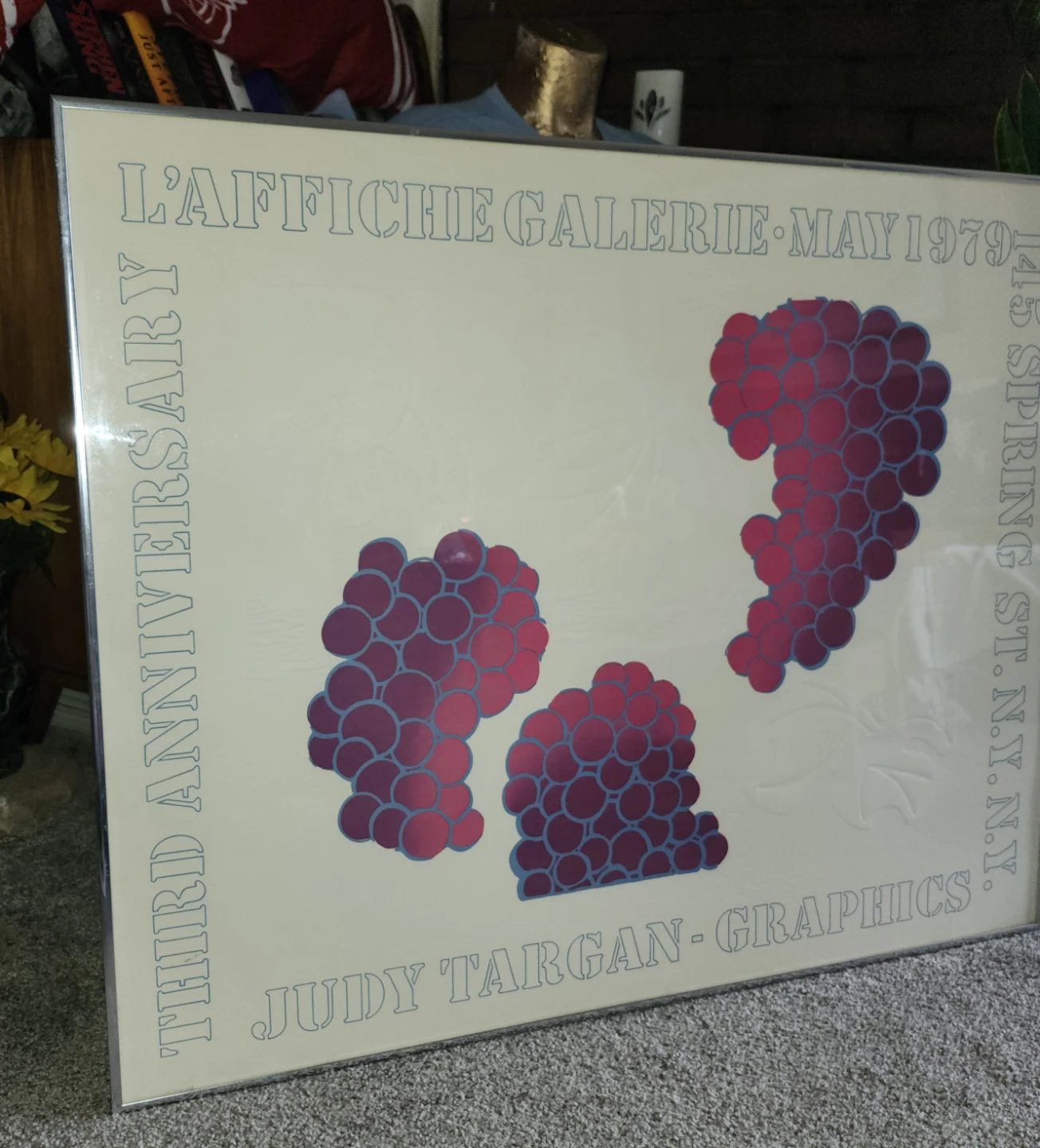 Judy Targon Graphics Poster - L'Affiche Galerie May 1979