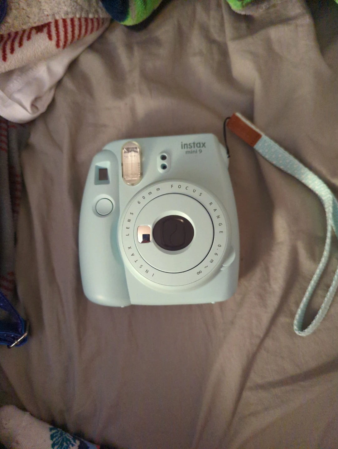 Fujifilm Instax Mini 9 Camera - Ice Blue