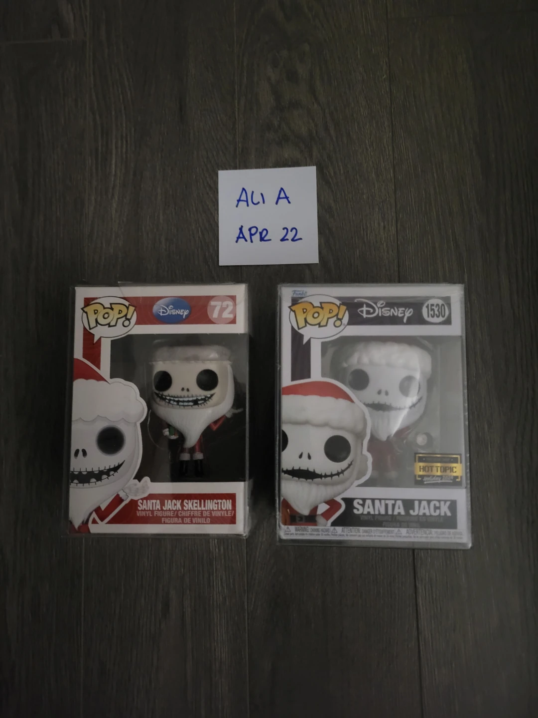 Funko Pop! Disney Santa Jack Skellington & Santa Jack