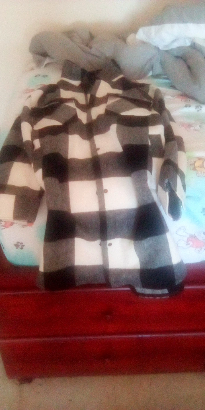 Women Plaid Flannel Shackat