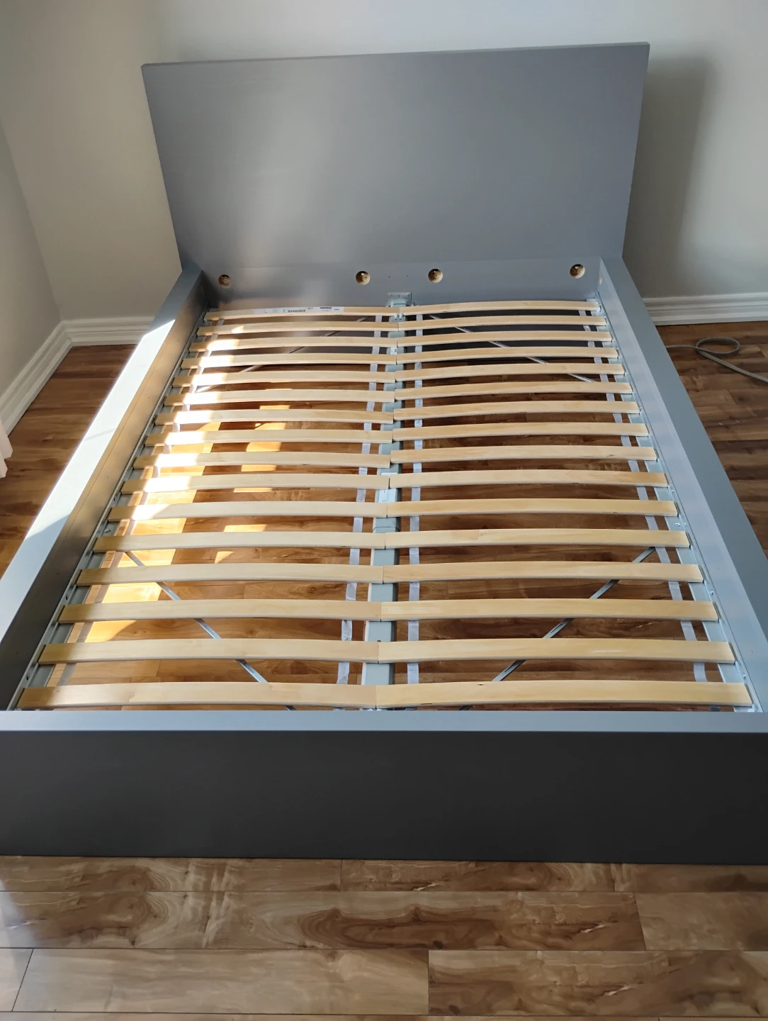 MALM bedframe and Kingsdown mattress