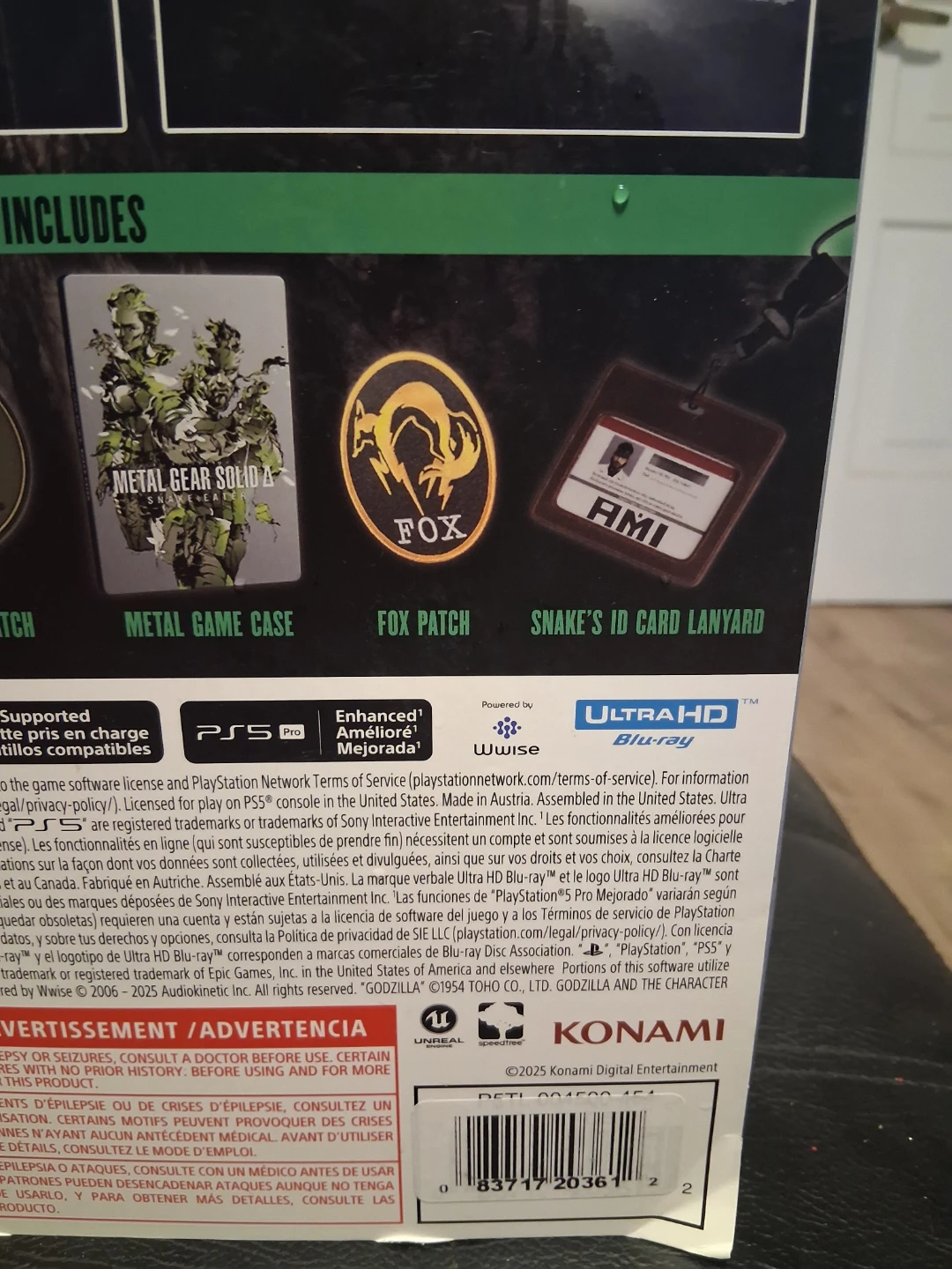 Metal Gear Solid Snake Eater Collector's Edition - photo 5