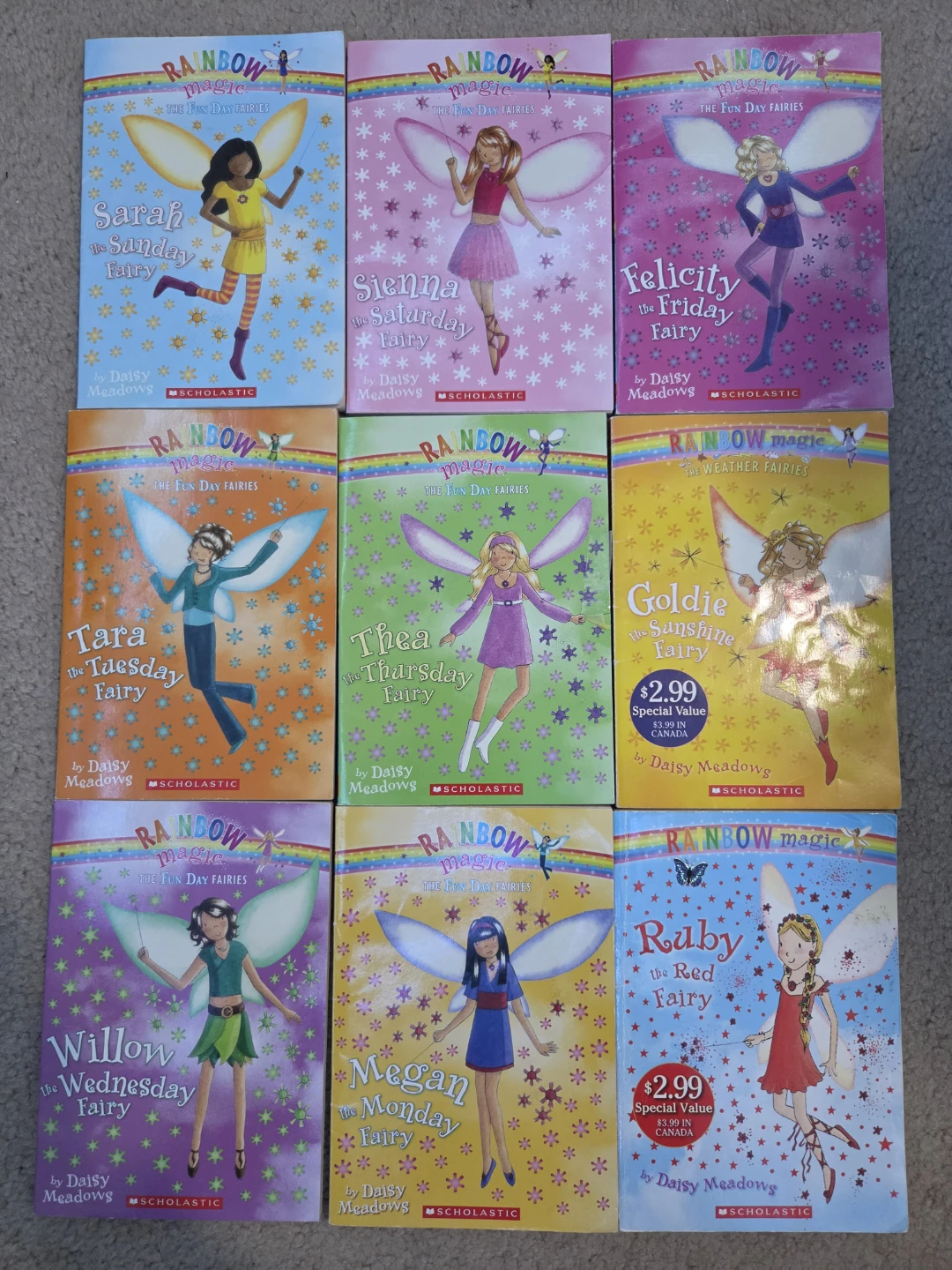 Rainbow Magic Fairy Books by Daisy Meadows