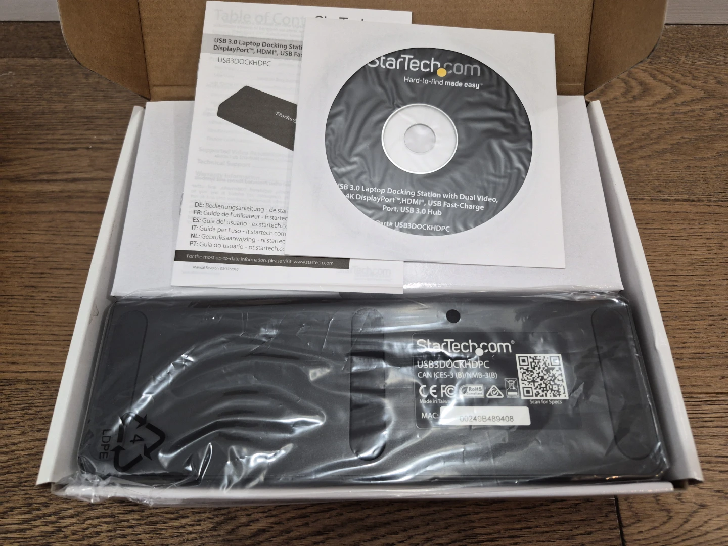 StarTech.com UNIVERSAL DUAL MONITOR DOCKING STATION - photo 4