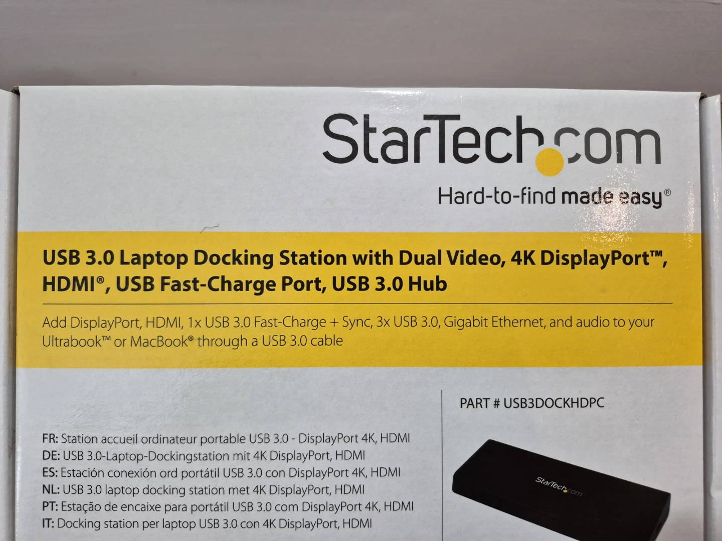 StarTech.com UNIVERSAL DUAL MONITOR DOCKING STATION - photo 2