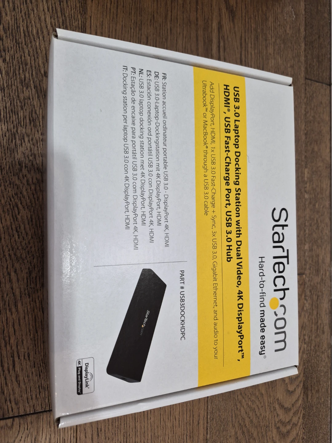 StarTech.com UNIVERSAL DUAL MONITOR DOCKING STATION