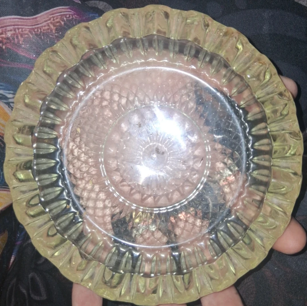 Vintage Glass Ashtray