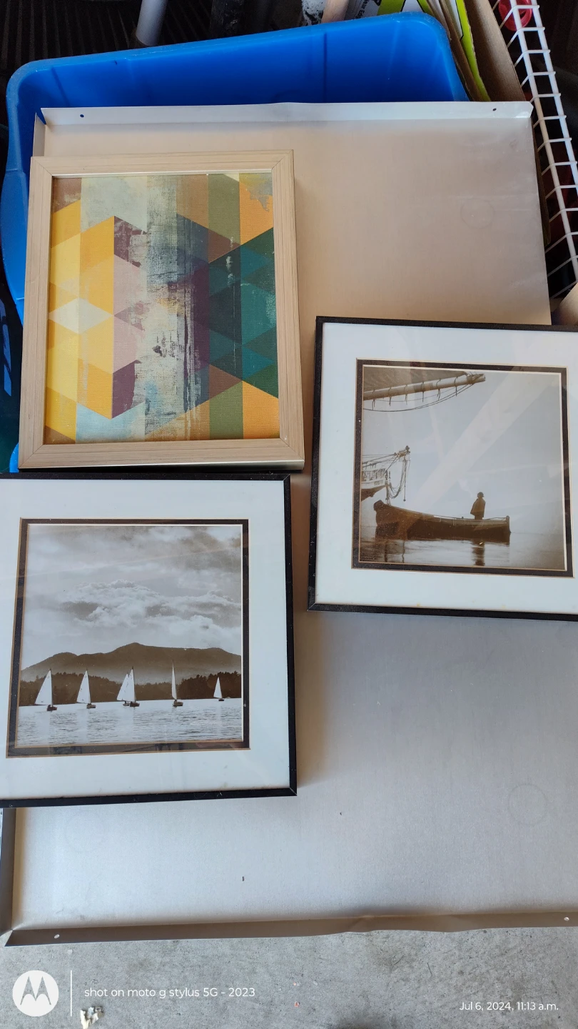 Framed Artwork Collection - 4 Pieces