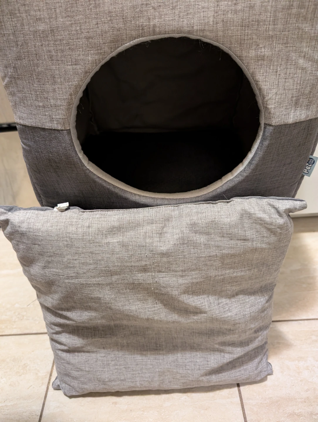 PetPals Cozy Cat Cube Hideaway with Pillow - photo 5
