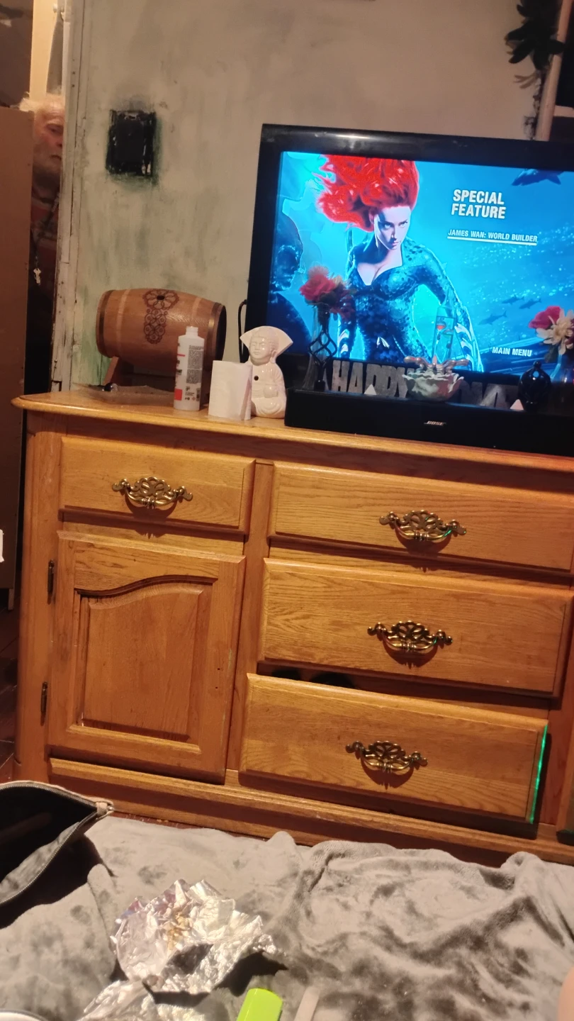 Wooden Dresser with Drawers - photo 2